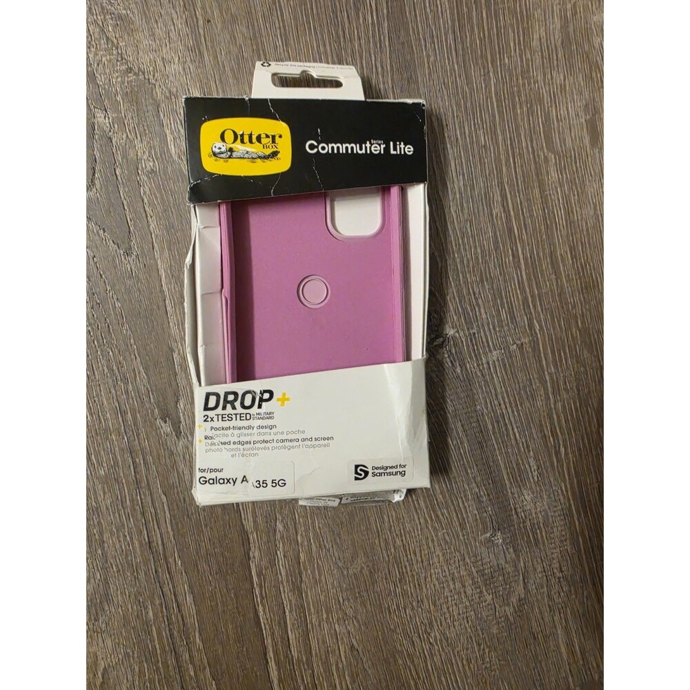 OtterBox Commuter Lite Series Case For Samsung Galaxy A35 5G Light Pink Open Box